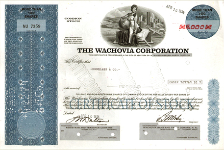 The Wachovia Corporation